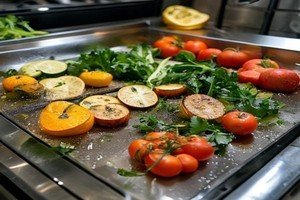 La Plancha fonte vs Inox : Quelle surface de cuisson pour vos légumes ?