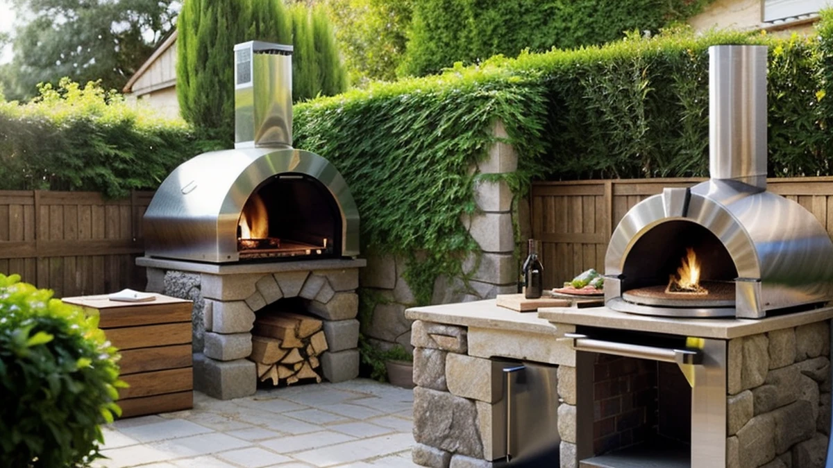 Four à pizza encastrable ou portable : lequel choisir au jardin ?