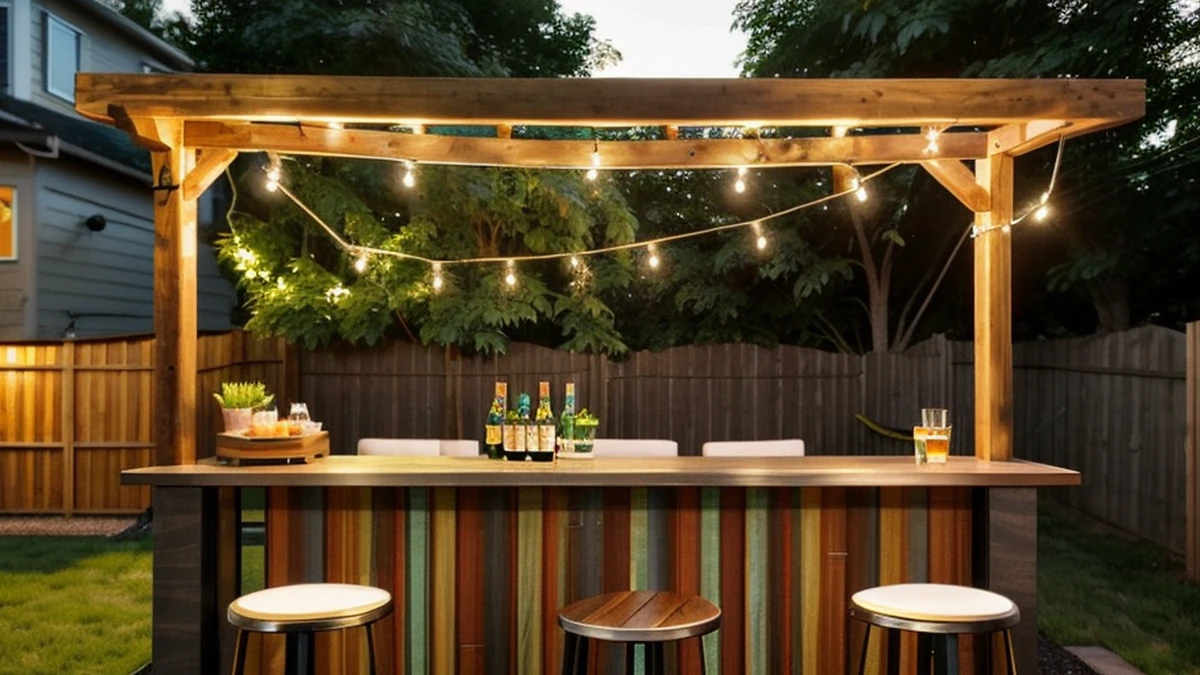 Le bar de jardin : créer un coin convivial à côté de son barbecue
