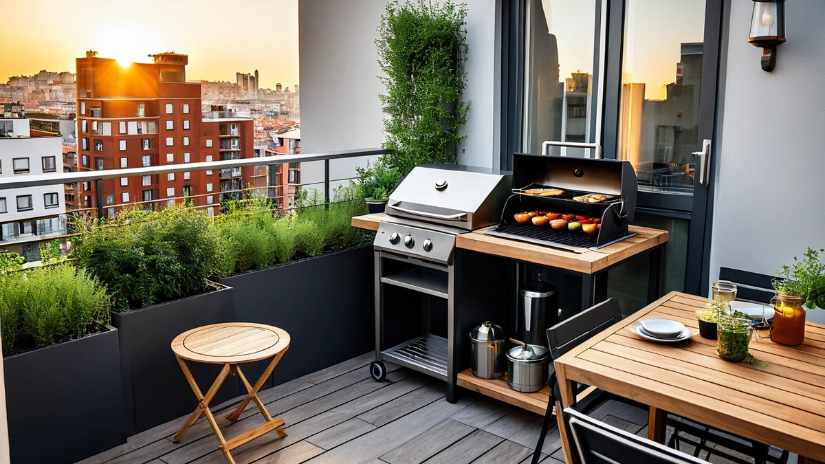 Petit espace : comment installer une mini cuisine d’extérieur