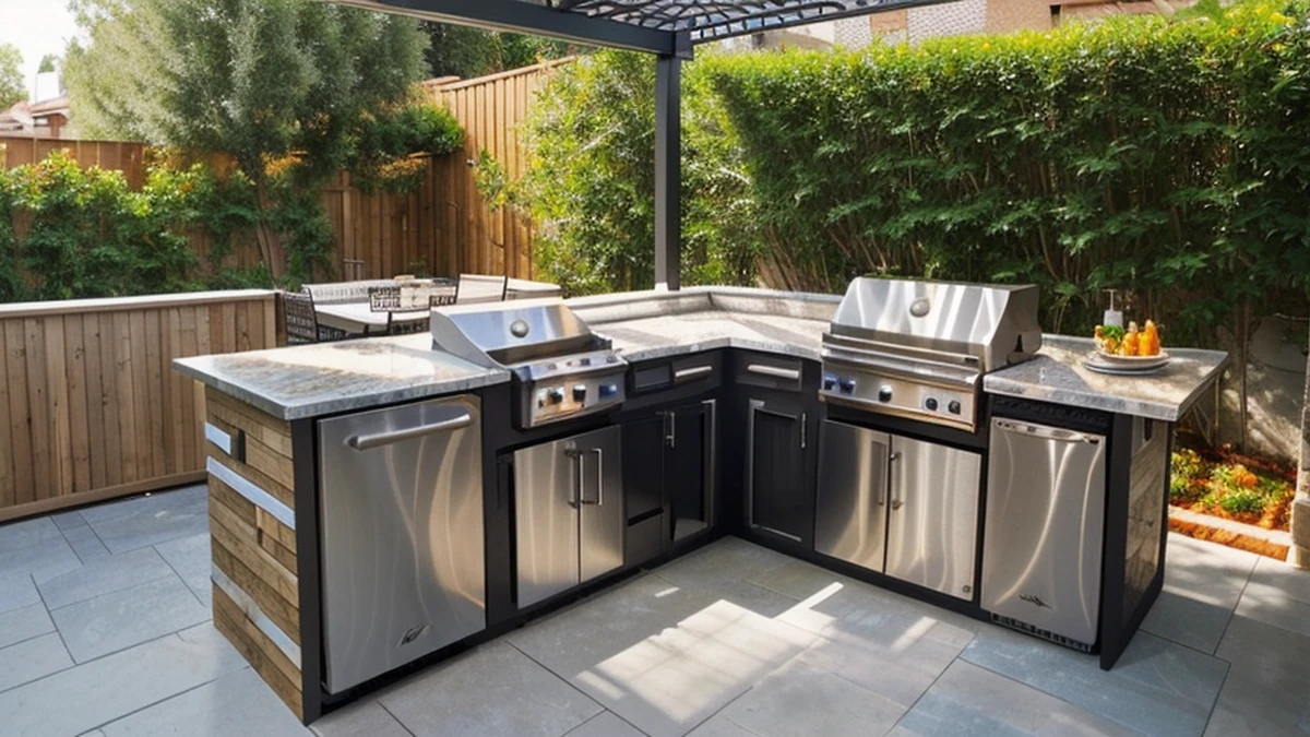Plan de cuisine extérieure : 3 configurations pour optimiser l'espace