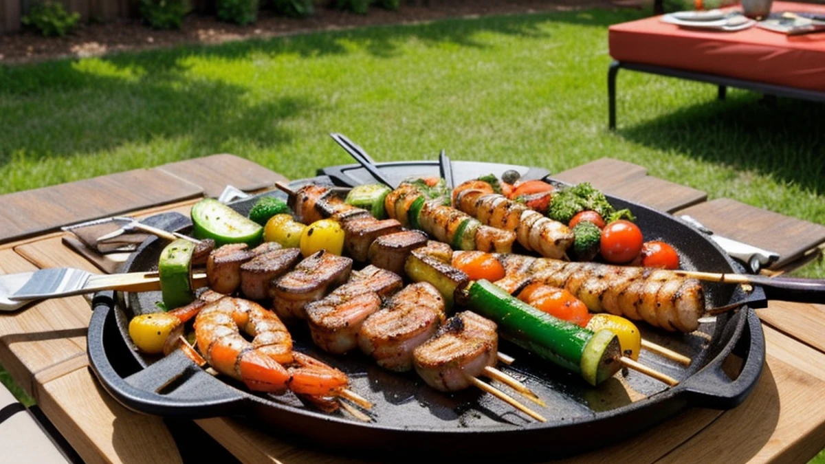 Recettes gourmandes : que peut-on cuisiner sur un brasero-barbecue ?