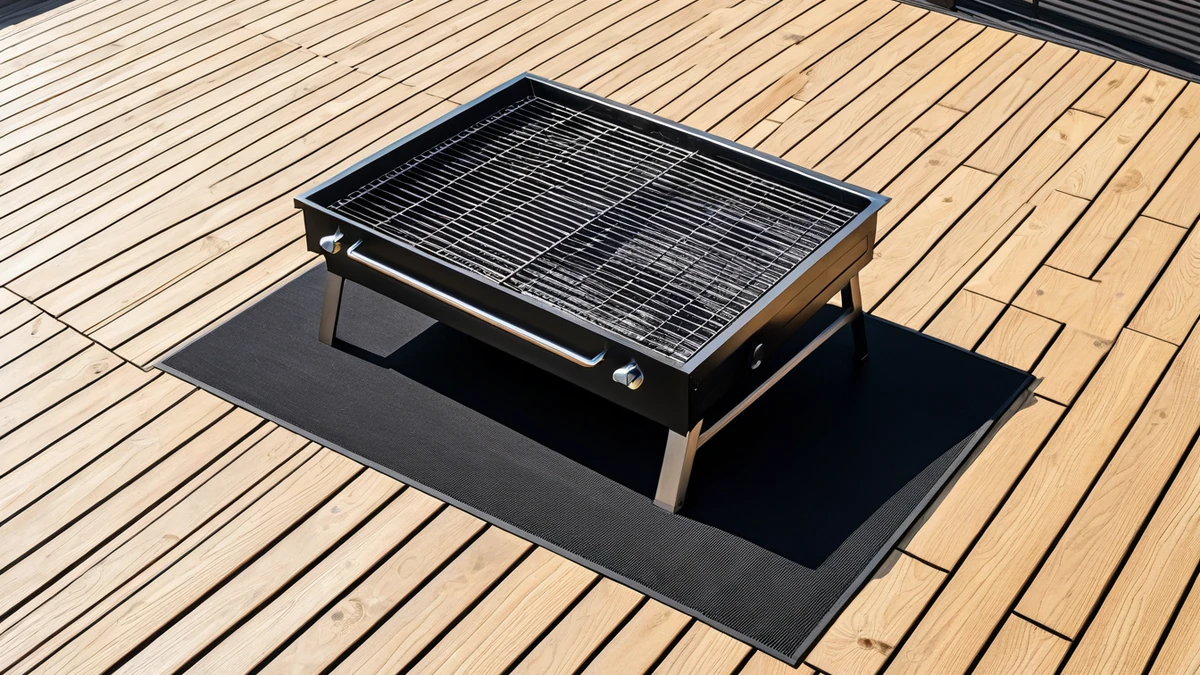 Tapis de barbecue : vraiment efficace pour garder sa terrasse propre ?